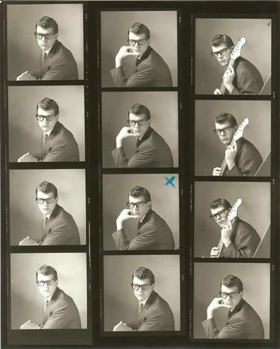 Here is one of Buddy Holly's pr...